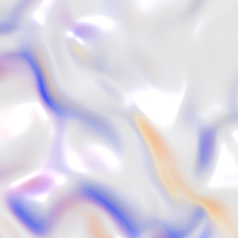 Iridescent pearl folds