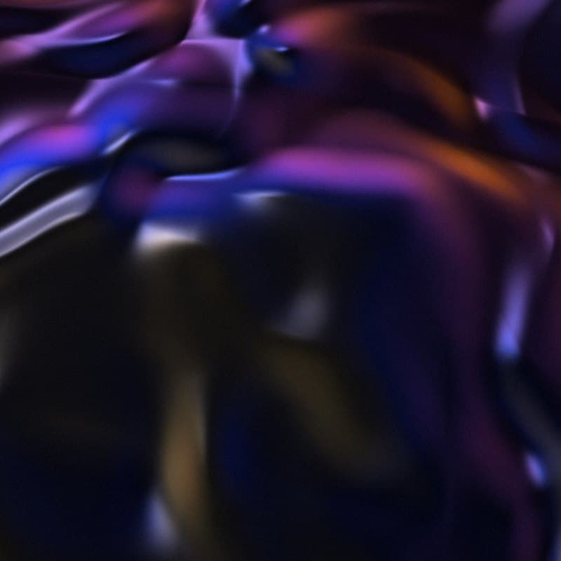 Deep blue and bronze silk-like light